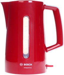 Электрочайник Bosch TWK3A014 [1,7 л/2400 Вт/Пластик/Закрытая спираль/ (Красный)]