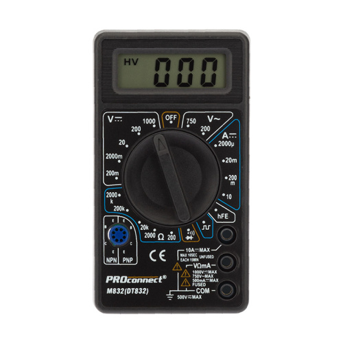 Портативный мультиметр M838(DT838) Proconnect