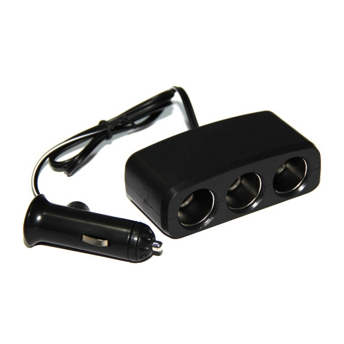 Разветвитель прикуривателя на 3 гнезда, тов-163439