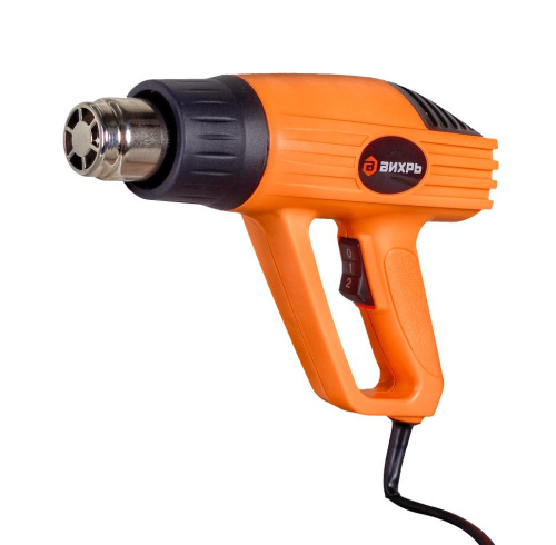 Термопистолет (ФЕН) "ВИХРЬ" ТП-2000М (без насадок) два режима, коробка, 72/2/2