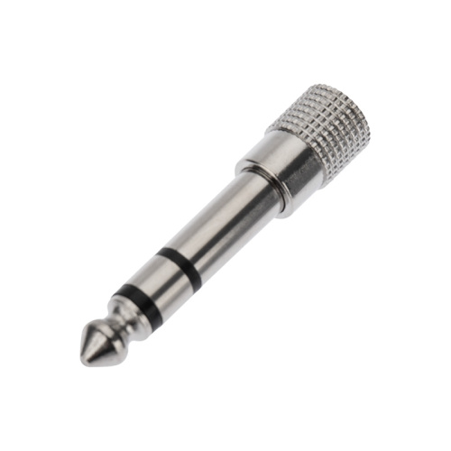 ПЕРЕХОДНИК  гнездо 6,3 мм стерео  <-->  штекер 6.3 мм стерео  (FD-17093 B)  REXANT