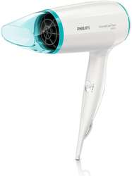 Фен Philips BHD 006 [компактный, 1600 Вт, режимов: 3, холод, воздух, складная ручка, низкий уровень шума]