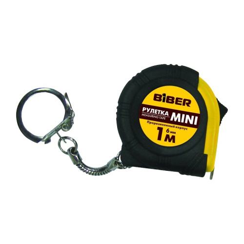 Рулетка Biber 40131 Мини 1 м/6 мм, тов-104365