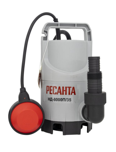 Дренажный насос НД-8000П/35 Ресанта, шт, 77/2/1