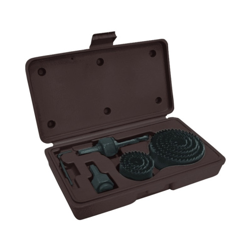 Набор кольцевых пил (коронок) Biber 71311 19-64 мм в кейсе (11 шт.), тов-069427