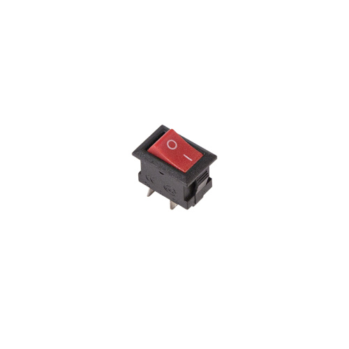 RWB-101 Выключатель 250V 3А (2с) ON-OFF красный Micro (уп. 10шт.)