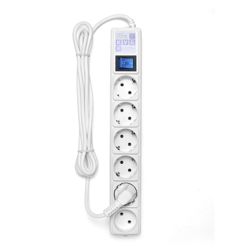 Сетевой фильтр 5+1 3.0м SPG (5+1) 16A белый Power Cube