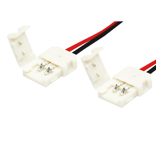 Коннектор соединительный (2 разъема) для одноцветных светодиодных лент шириной 8 мм LAMPER