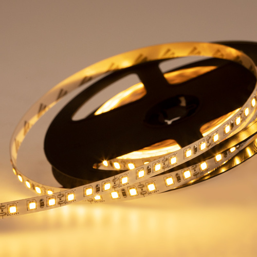 LED лента открытая, 8мм, IP23, SMD 3528, 120 LED/m, 12V, 9.6w/m, тепло-белая