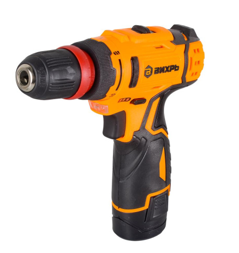 Дрель-шуруповерт аккумуляторная ДА-12Л-2КC (2,0 А/ч) Вихрь, шт, 72/14/33