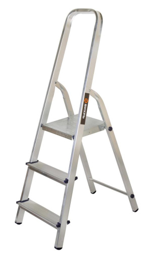 Стремянка алюминиевая СА 1х3 Вихрь, 73/5/1/1, БИБЕР 98003, тов-071387