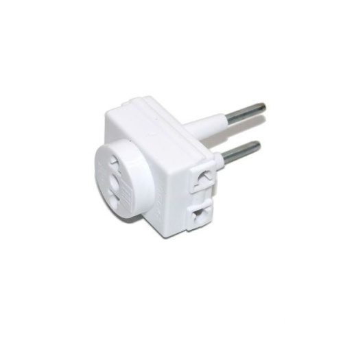 Тройник-переходник "ТЕЛЛАДА" 10А козья ножка, максимум 800Вт!!!