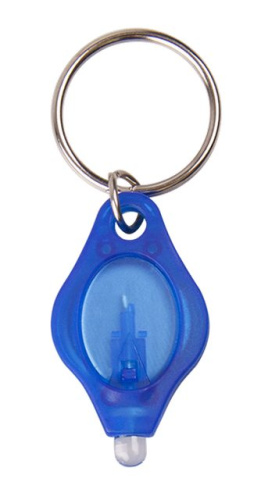 Фонарь-брелок ФАZA KF1-L1 (синий), LED, 2*CR2016 в комплекте