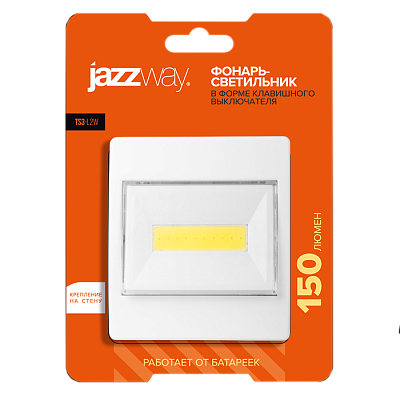 Фонарь-светильник JazzWay TS3-L2W выключательный
