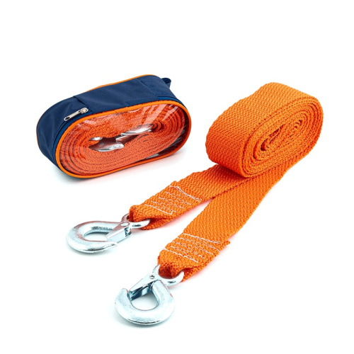 Трос буксировочный с двумя крюками нагрузка до 3 т в сумке, тов-159149