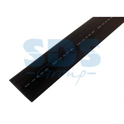 Термоусаживаемая трубка ТУТнг 40/20 черная по 1м КВТ