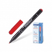 Маркер перман. кругл. 1.0мм, CENTROPEN, красный, арт. 2846/01-04