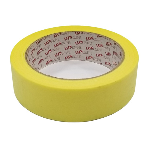Лента малярная Luxtape, жёлтая, 25 мм х 50 м, тов-009481