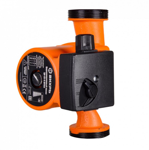 Циркуляционный насос "ВИХРЬ" ЦН-32-6 ПРОФ, 40/60/90Вт, 3/5/6 метров напор, 50 л/мин, 68/7/4