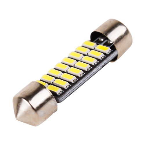 Автомобильная светодиодная салонная лампочка цоколь SV8, 5 36мм.