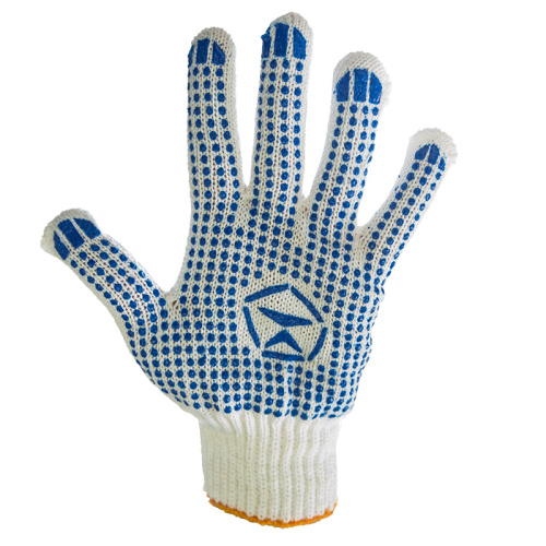 Перчатки Х/Б с покрытием ПВХ (Лидер) черные