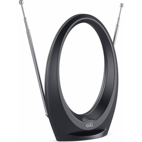 Комнатная активная антенна GAL AR-458 (DVB-T2/МВ/ДМВ), 28дБ
