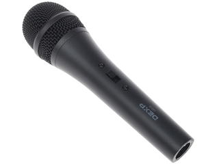 Микрофон Dexp U310 [проводной, вокальный, динамический, кардиоидный, металлический] 80-15000Гц