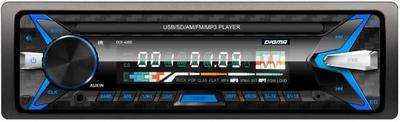 Автомагнитола Digma DCR-400B [1 din, 4x45 Вт, AUX, USB] цветной дисплей, кнопки синие