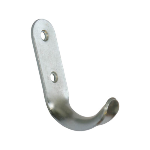 Крючок-вешалка, 70х20х2 мм, цинк (№7), тов-175771