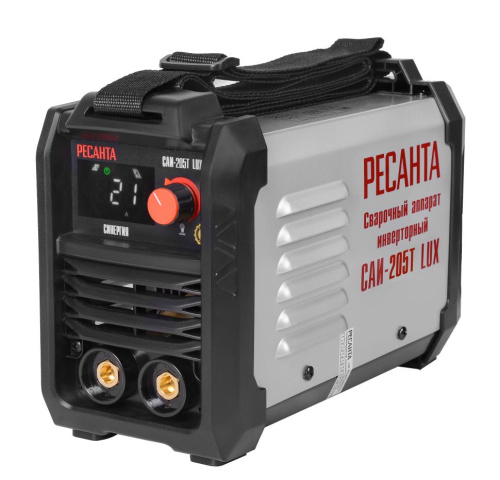 Сварочный аппарат инверторный РЕСАНТА САИ-205Т LUX, гарантия 5 лет, 65/78