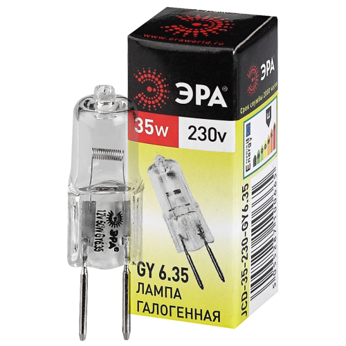 Лампа галогенная 35 Вт GY6.35 ЭРА S3, 	388433