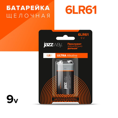 Эл-т питания 6LR61  JAZZway Ultra Alkaline  BL-1