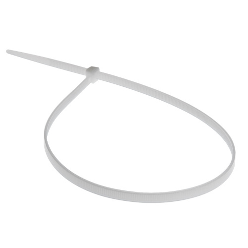 Хомут nylon 4.8 х 400 мм 100 шт белый  REXANT (профессиональный)