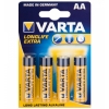 Эл-т питания LR6  Varta  (4106) BL-4 LONGLIFE (Германия)