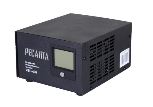 Устройство бесперебойного питания УБП-400 "РЕСАНТА", треб. один аккум., 300Вт, 61/49/3