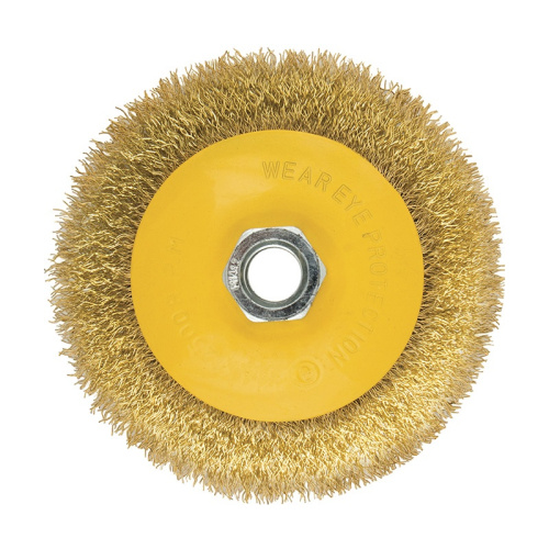 Щетка-крацовка Biber 70972 дисковая 100 мм, М14 для УШМ, тов-076219