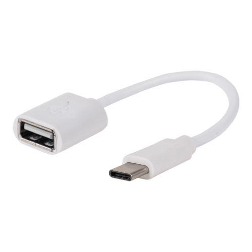 USB кабель OTG Type C на USB шнур 0. 15 м белый