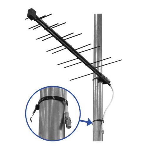 Антенна наружная ДМВ Дельта Н 111-02 с F-коннект. 8,5dB