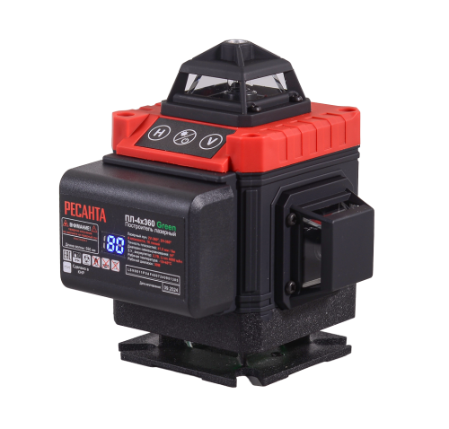 Построитель лазерный ПЛ-4Х360 Green Ресанта, 61/10/544