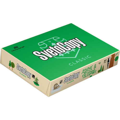 Бумага SvetoCopy (А4, марка С, 80 г/кв.м, 500 л), 64874