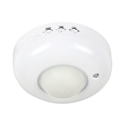 Датчик движения инфракрасный ДД 020B 800Вт 360 гр.6м IP33 белый IN HOME