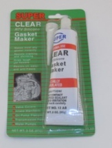 Герметик АВТО прозрачный (CLEAR) 85гр./12/