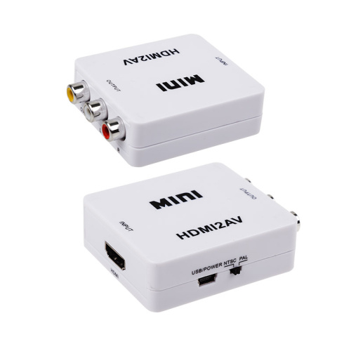 Конвертер HDMI на 3 RCA пластик REXANT (вход HDMI, выход RCA)