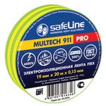 Изолента Safeline 15/10 желто-зеленый