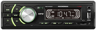 Автомагнитола SOUNDMAX SM-CCR3053F черный/G [1 din, 4x45 Вт, AUX, USB, SD/MMC] дсплей белый/кнопки зелёные