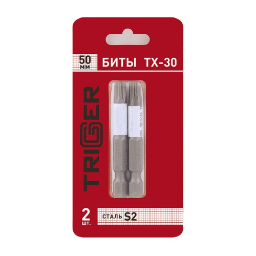 Биты Trigger 84976 Профи TORX-30 50 мм (2 шт.), тов-151826