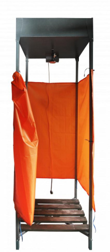 Душ дачный Д-135-П (135л) с подогревом Вихрь, шт, 74/4/12