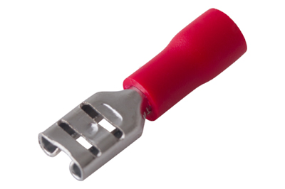 КЛЕММА ПЛОСКАЯ изолированная (КПИ гнездо - 5.6мм) ( VF 1.25- 187(8) ) REXANT