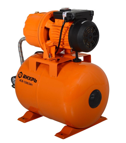 Насосная станция водоснабжения "ВИХРЬ" АСВ-1200/24Ч (Чугун), 68/1/9