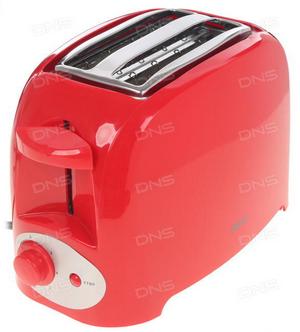 Тостер Dexp TS-2000 красный [750 Вт, тостов - 2]
